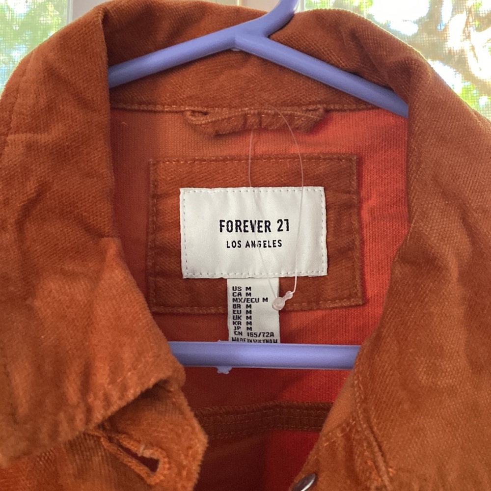F21 Orange Jacket - image 2